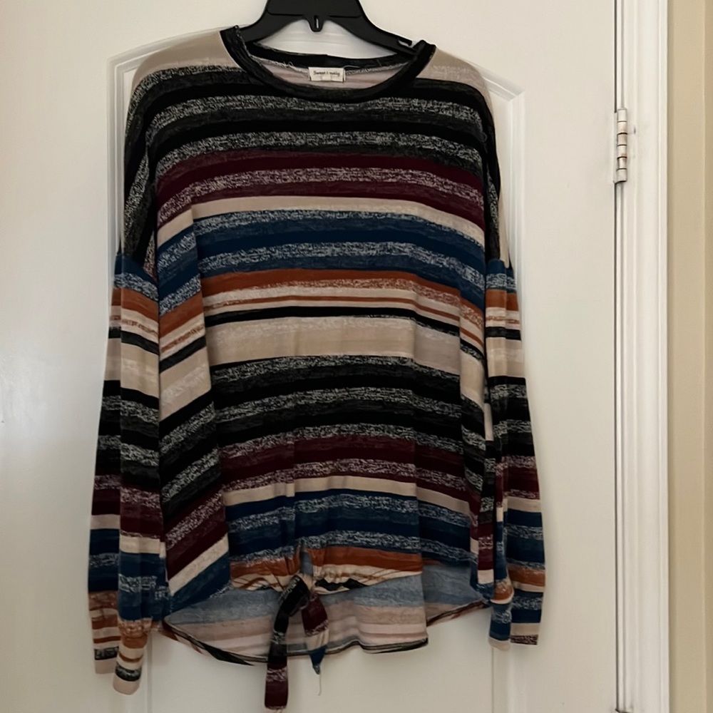 Sweet Lovely Terry Top -1X